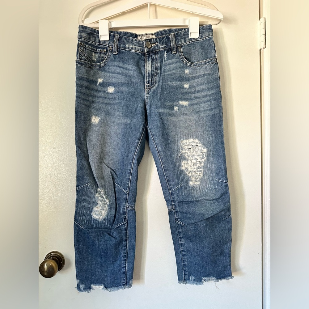 Free People cropped jeans